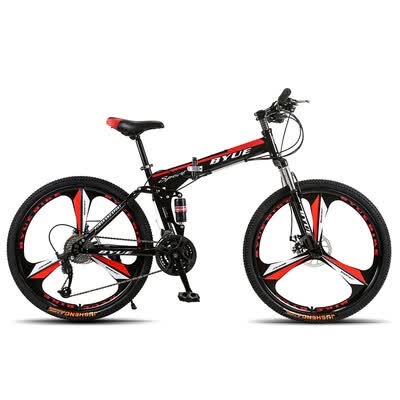 BYUEBIKE three knife one wheel folding mountain bike